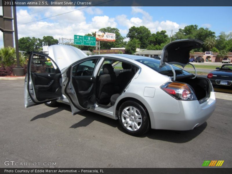 Brilliant Silver / Charcoal 2011 Nissan Altima 2.5 S