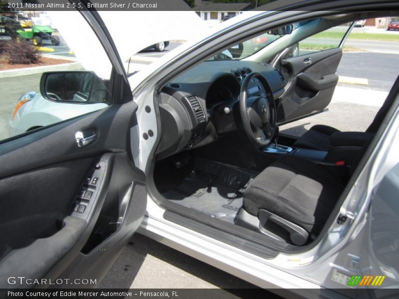 Brilliant Silver / Charcoal 2011 Nissan Altima 2.5 S