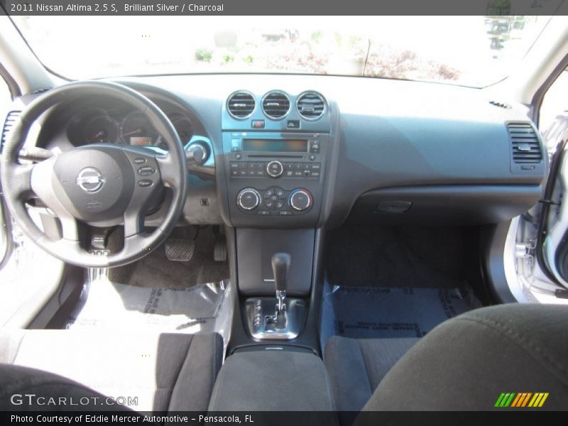 Brilliant Silver / Charcoal 2011 Nissan Altima 2.5 S