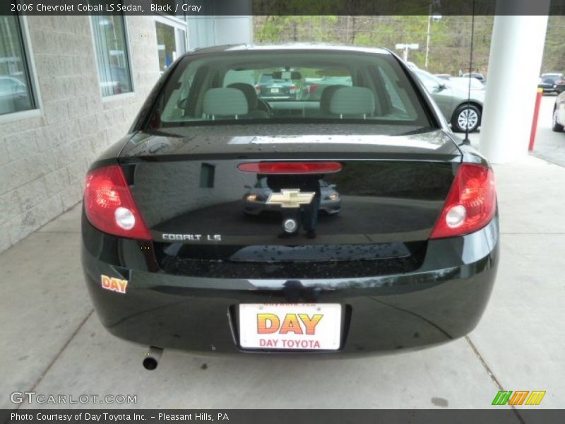 Black / Gray 2006 Chevrolet Cobalt LS Sedan