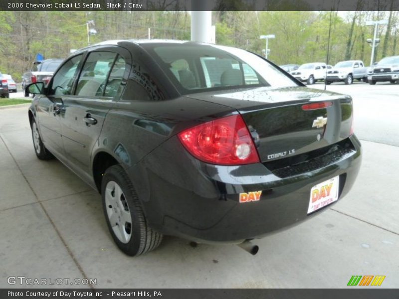 Black / Gray 2006 Chevrolet Cobalt LS Sedan