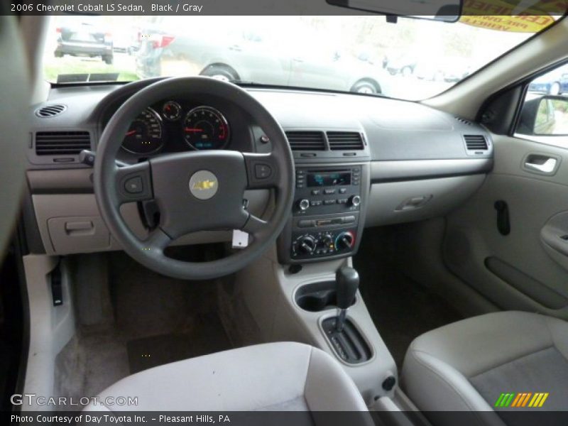 Black / Gray 2006 Chevrolet Cobalt LS Sedan