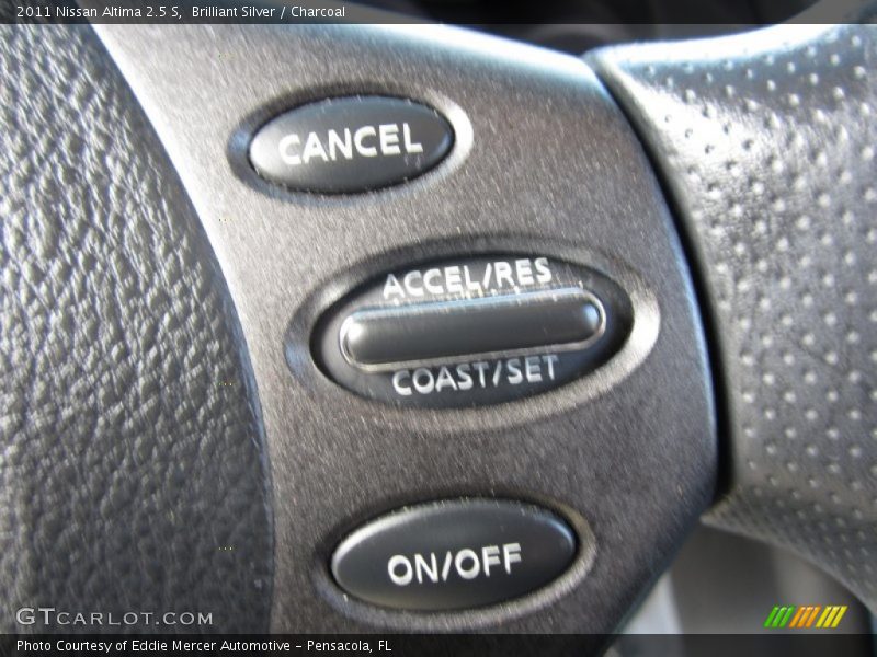 Brilliant Silver / Charcoal 2011 Nissan Altima 2.5 S