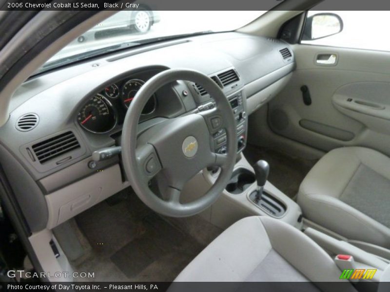 Black / Gray 2006 Chevrolet Cobalt LS Sedan
