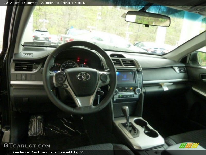 Attitude Black Metallic / Black 2012 Toyota Camry SE