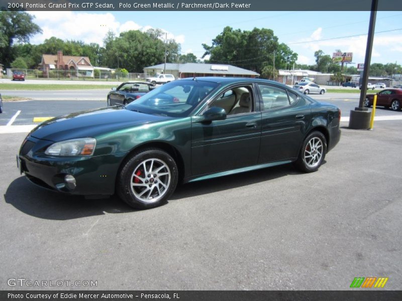Polo Green Metallic / Parchment/Dark Pewter 2004 Pontiac Grand Prix GTP Sedan
