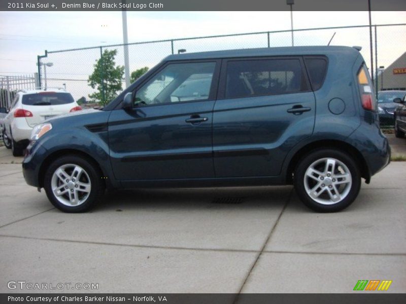 Denim Blue / Black Soul Logo Cloth 2011 Kia Soul +
