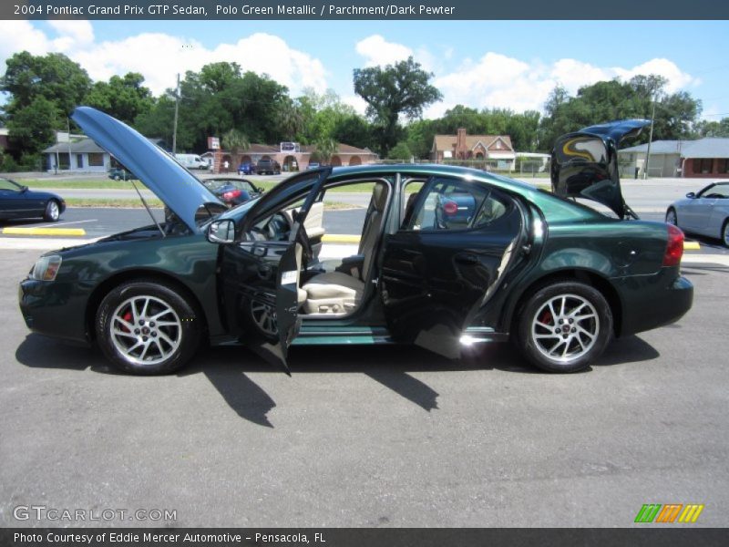 Polo Green Metallic / Parchment/Dark Pewter 2004 Pontiac Grand Prix GTP Sedan