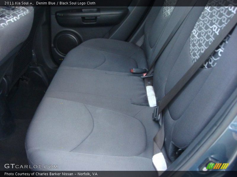 Denim Blue / Black Soul Logo Cloth 2011 Kia Soul +