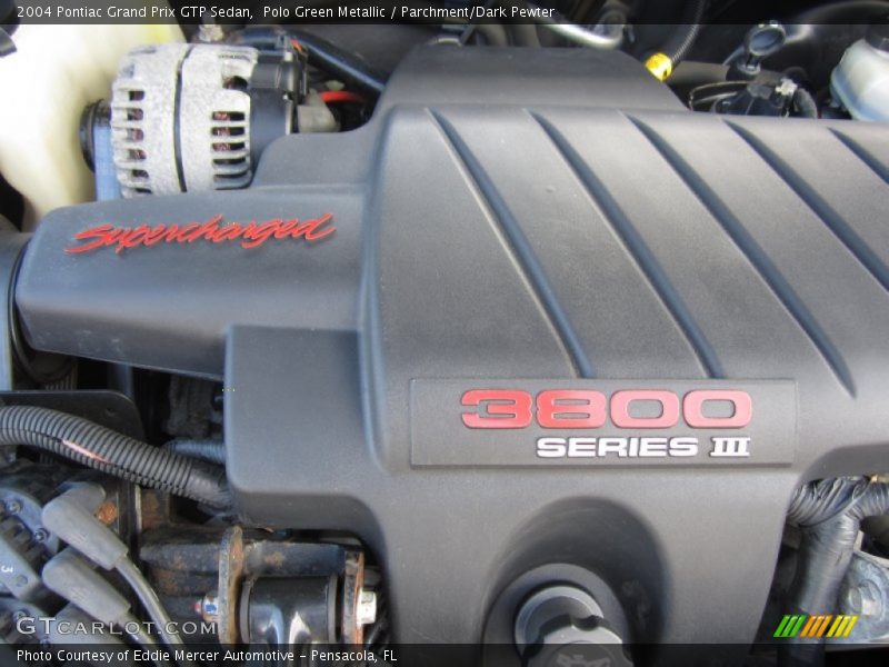  2004 Grand Prix GTP Sedan Engine - 3.8 Liter Supercharged OHV 12V 3800 Series III V6