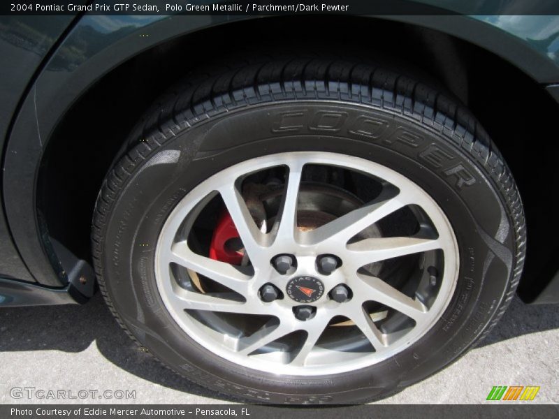 Polo Green Metallic / Parchment/Dark Pewter 2004 Pontiac Grand Prix GTP Sedan