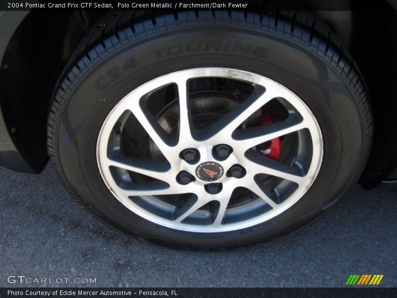 Polo Green Metallic / Parchment/Dark Pewter 2004 Pontiac Grand Prix GTP Sedan