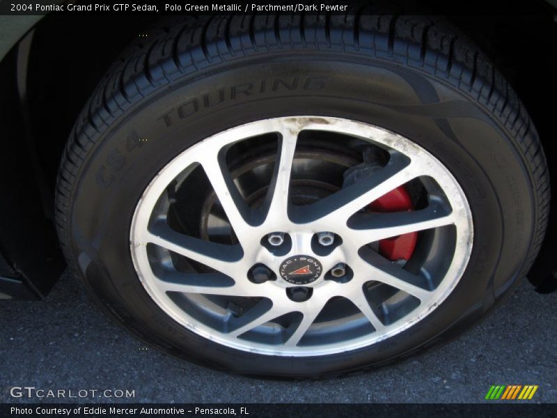 Polo Green Metallic / Parchment/Dark Pewter 2004 Pontiac Grand Prix GTP Sedan