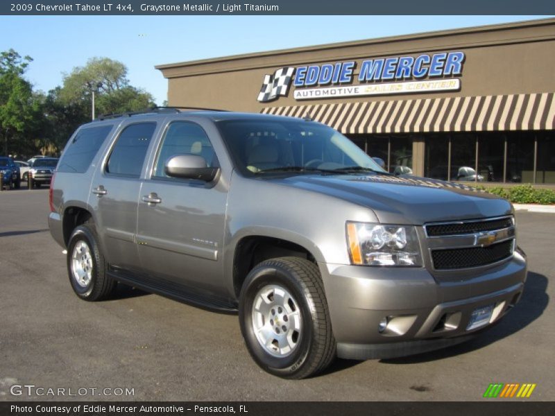 Graystone Metallic / Light Titanium 2009 Chevrolet Tahoe LT 4x4