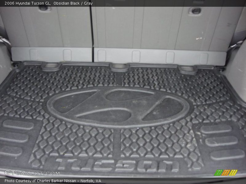 Obsidian Black / Gray 2006 Hyundai Tucson GL