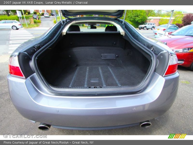 Lunar Grey Metallic / Charcoal 2007 Jaguar XK XK8 Coupe