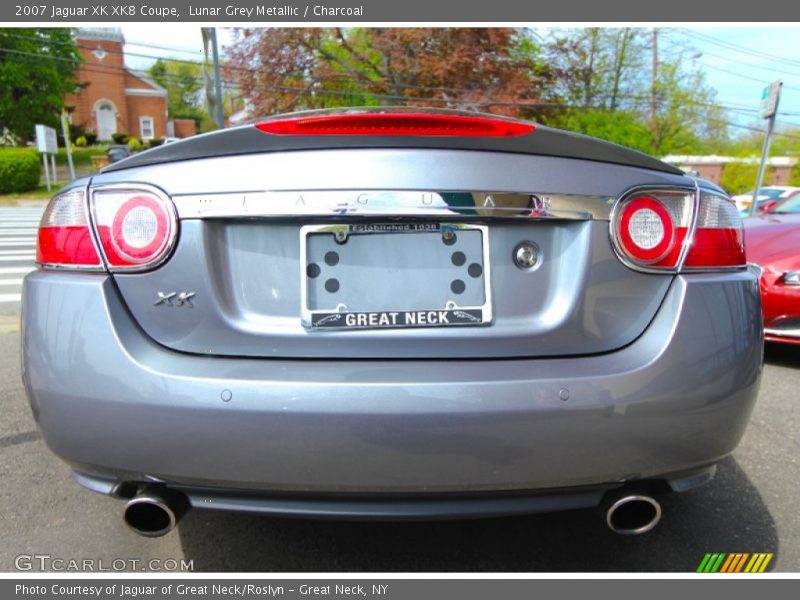 Lunar Grey Metallic / Charcoal 2007 Jaguar XK XK8 Coupe