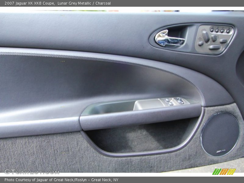 Lunar Grey Metallic / Charcoal 2007 Jaguar XK XK8 Coupe