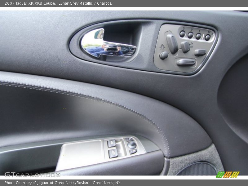 Lunar Grey Metallic / Charcoal 2007 Jaguar XK XK8 Coupe