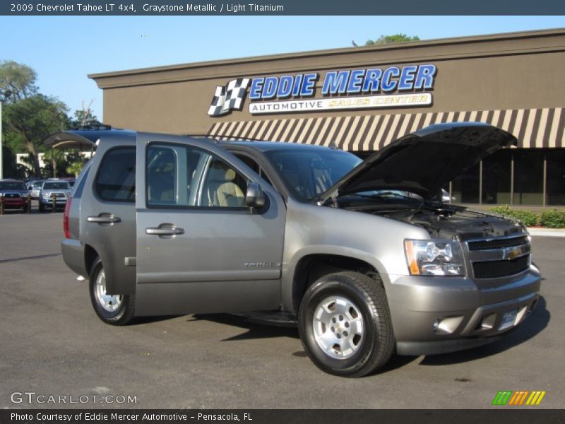 Graystone Metallic / Light Titanium 2009 Chevrolet Tahoe LT 4x4