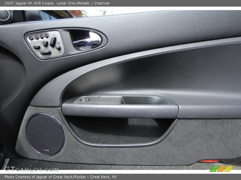 Lunar Grey Metallic / Charcoal 2007 Jaguar XK XK8 Coupe