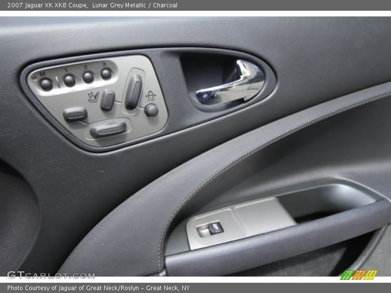 Lunar Grey Metallic / Charcoal 2007 Jaguar XK XK8 Coupe