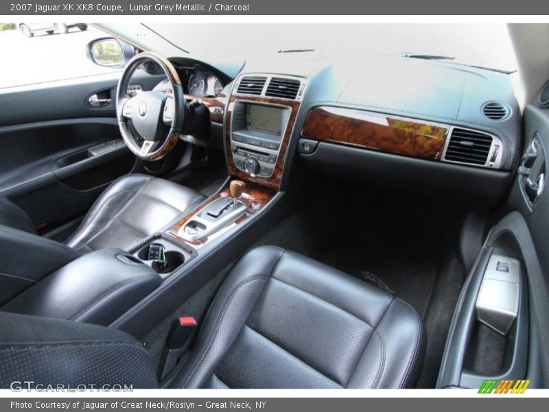 Lunar Grey Metallic / Charcoal 2007 Jaguar XK XK8 Coupe