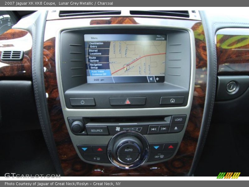 Lunar Grey Metallic / Charcoal 2007 Jaguar XK XK8 Coupe