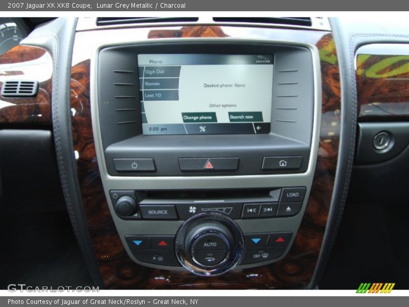 Lunar Grey Metallic / Charcoal 2007 Jaguar XK XK8 Coupe