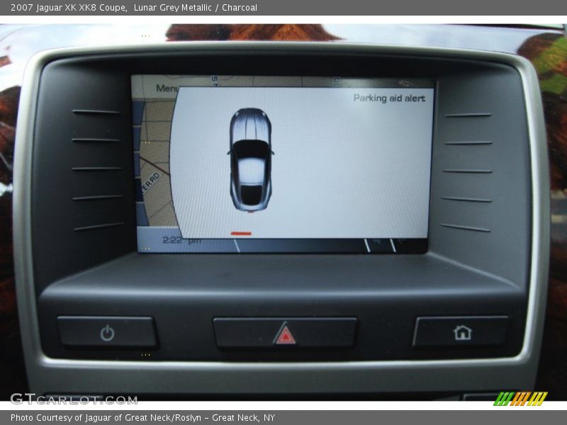 Lunar Grey Metallic / Charcoal 2007 Jaguar XK XK8 Coupe