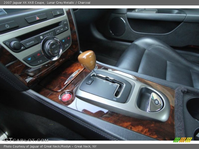 Lunar Grey Metallic / Charcoal 2007 Jaguar XK XK8 Coupe