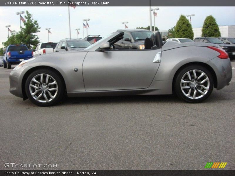 Platinum Graphite / Black Cloth 2010 Nissan 370Z Roadster