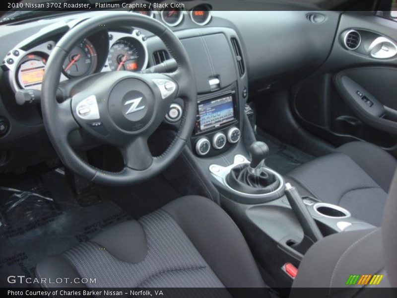 Platinum Graphite / Black Cloth 2010 Nissan 370Z Roadster