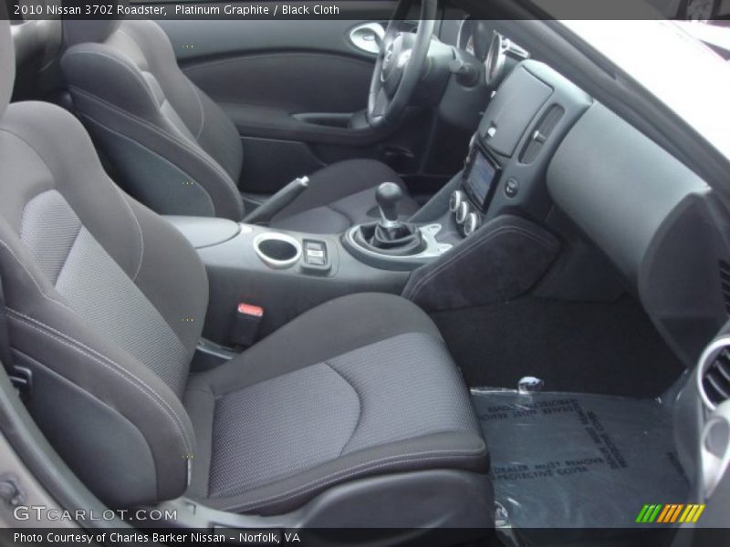 Platinum Graphite / Black Cloth 2010 Nissan 370Z Roadster