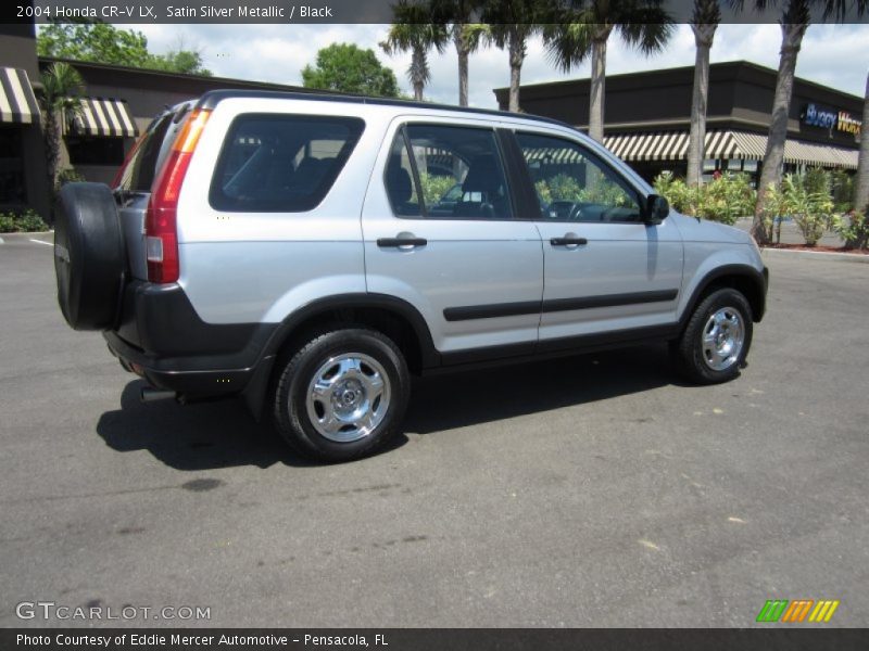 Satin Silver Metallic / Black 2004 Honda CR-V LX