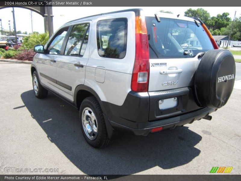 Satin Silver Metallic / Black 2004 Honda CR-V LX