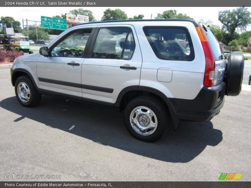 Satin Silver Metallic / Black 2004 Honda CR-V LX