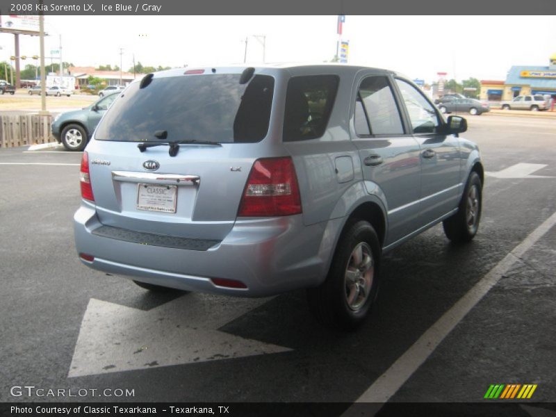 Ice Blue / Gray 2008 Kia Sorento LX