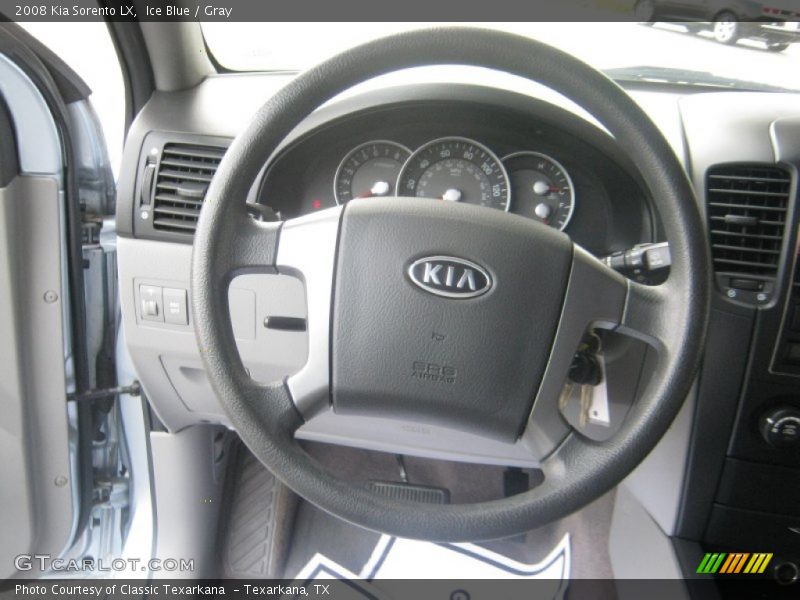 Ice Blue / Gray 2008 Kia Sorento LX