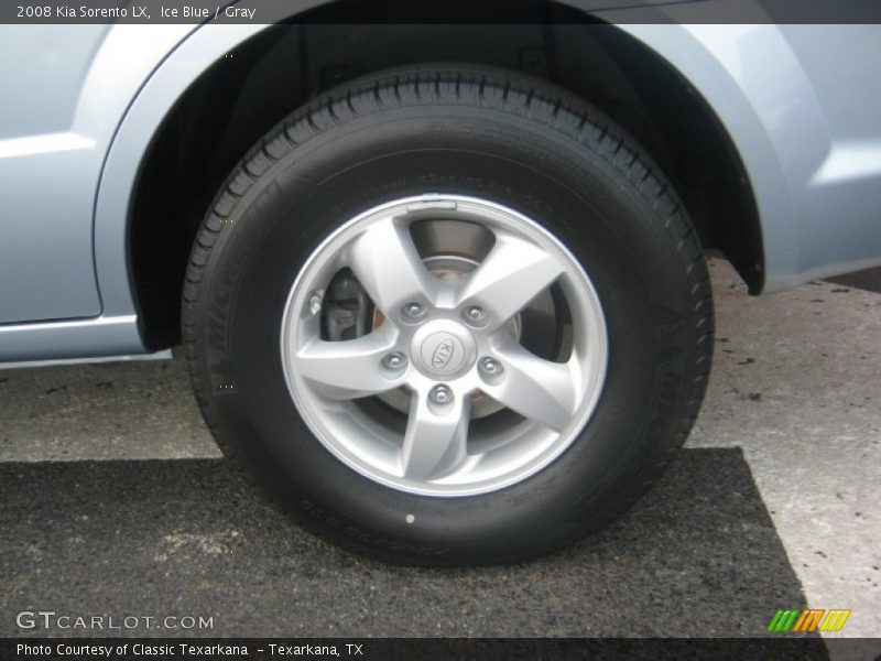 Ice Blue / Gray 2008 Kia Sorento LX
