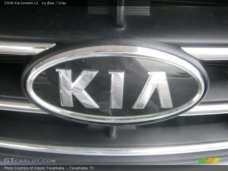 Ice Blue / Gray 2008 Kia Sorento LX