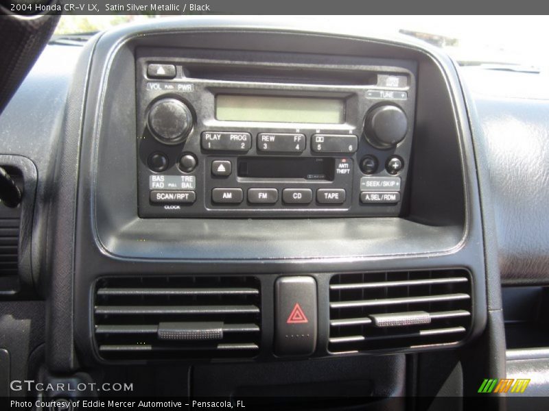 Satin Silver Metallic / Black 2004 Honda CR-V LX