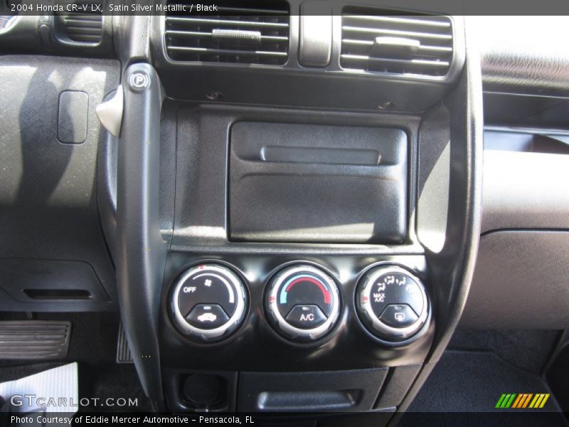 Satin Silver Metallic / Black 2004 Honda CR-V LX