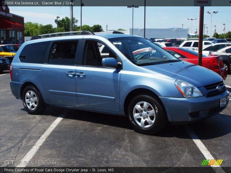 Glacier Blue / Gray 2006 Kia Sedona LX