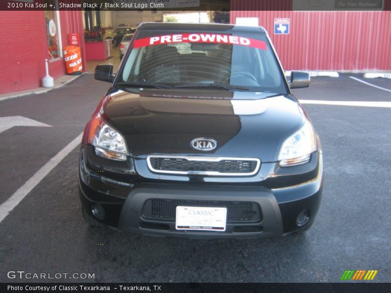 Shadow Black / Black Soul Logo Cloth 2010 Kia Soul +