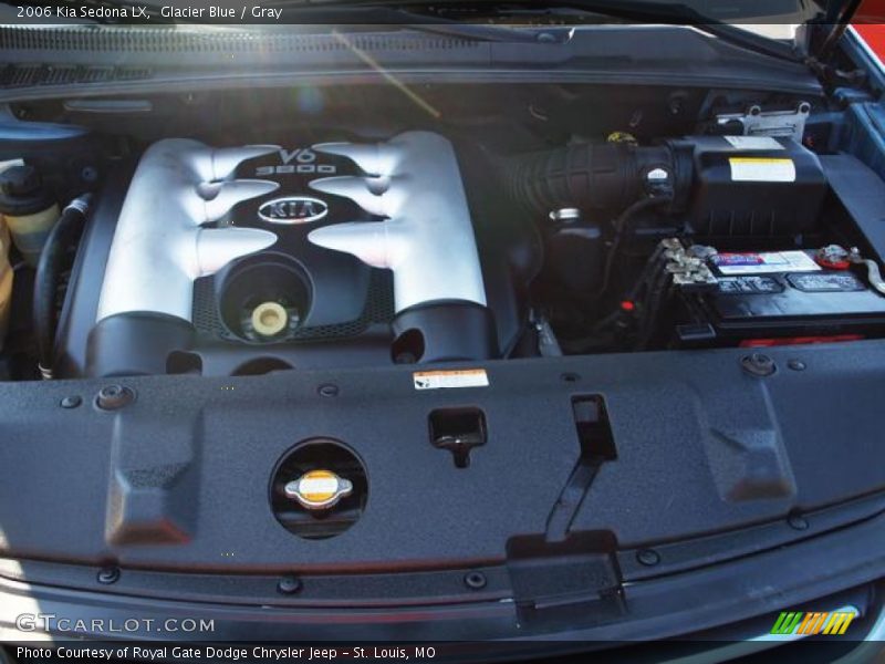 Glacier Blue / Gray 2006 Kia Sedona LX