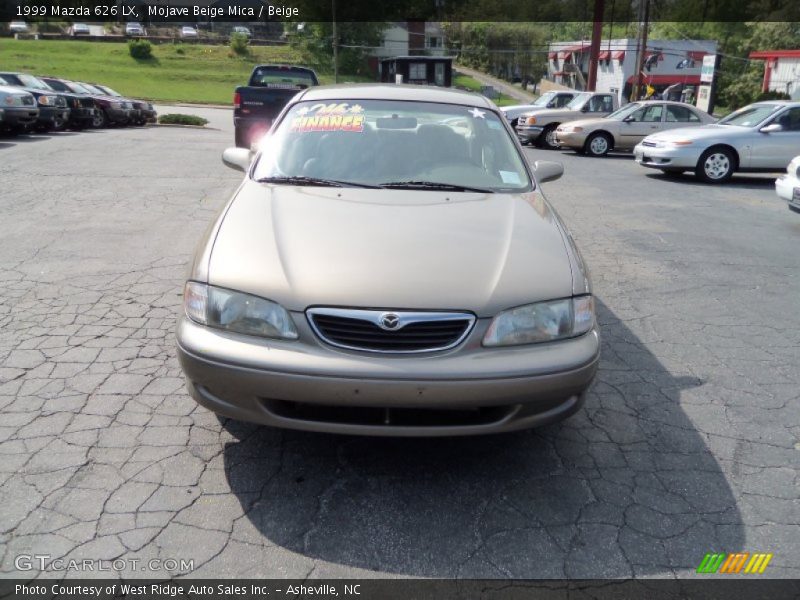 Mojave Beige Mica / Beige 1999 Mazda 626 LX
