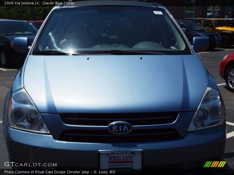 Glacier Blue / Gray 2006 Kia Sedona LX