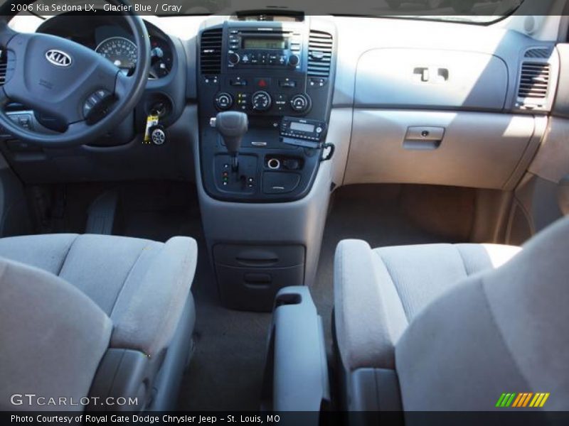 Glacier Blue / Gray 2006 Kia Sedona LX