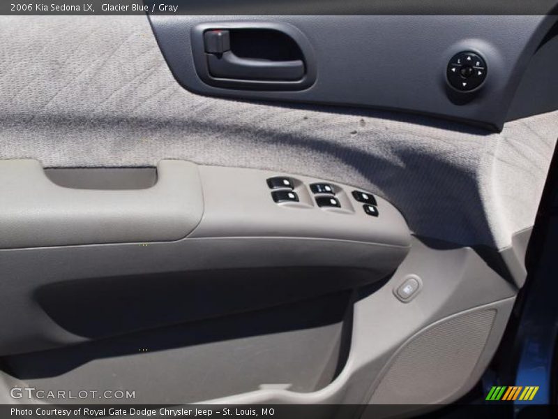 Glacier Blue / Gray 2006 Kia Sedona LX